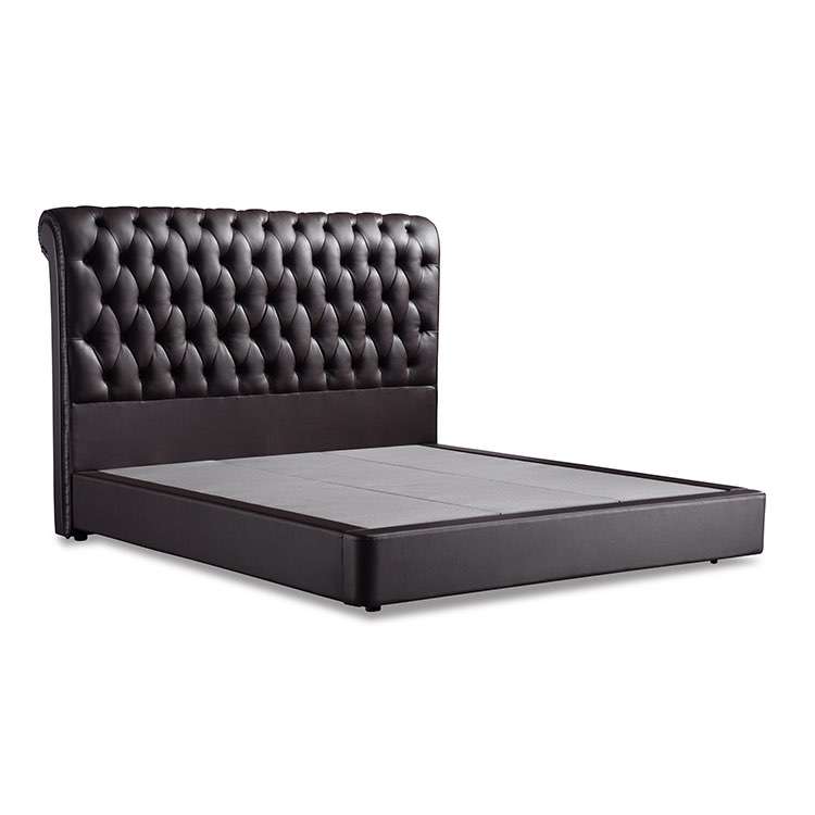 Leather Bed Frame Luxury King Size, Leather Bed Frame King Size Argos Egypt