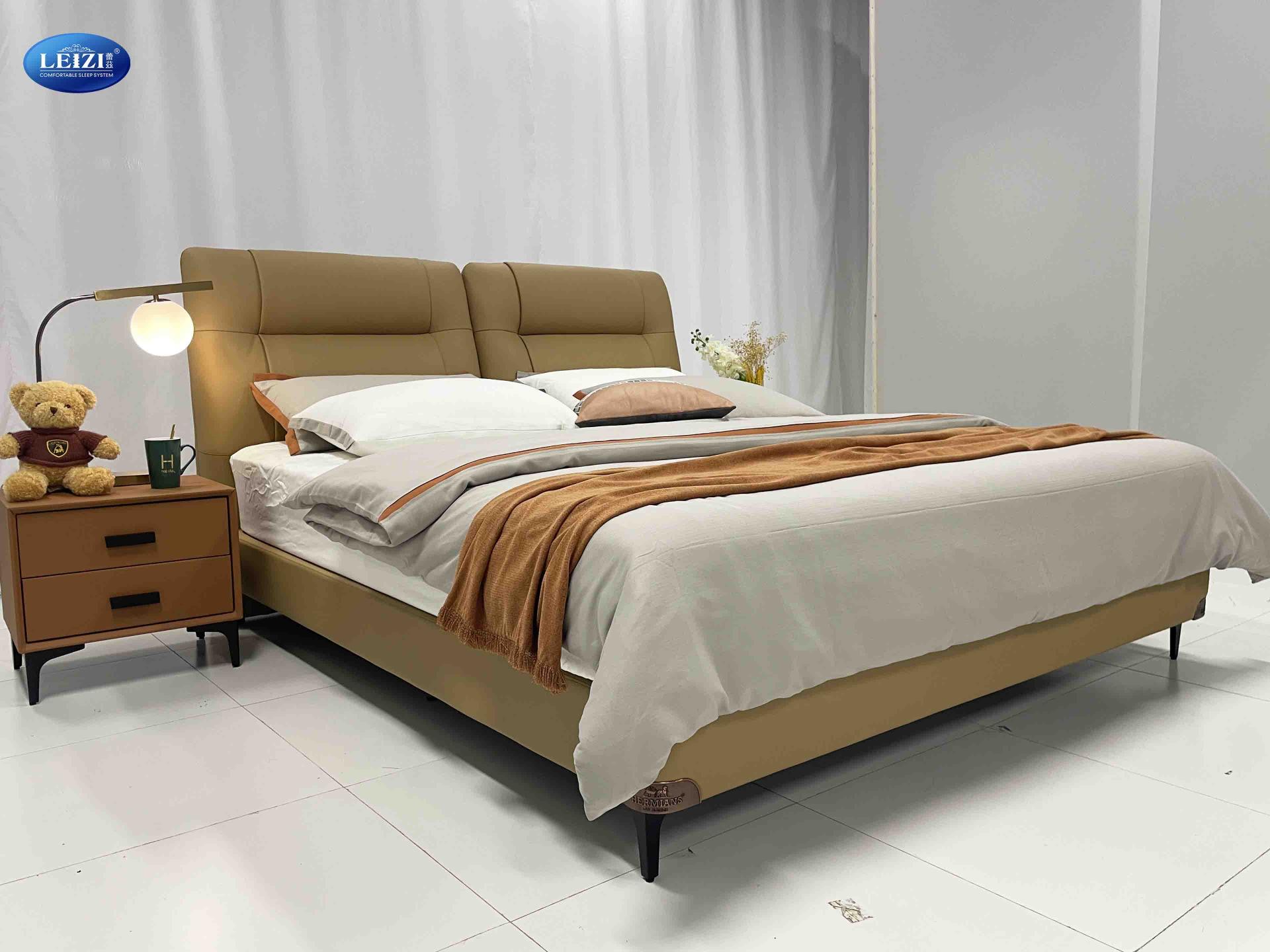 bed frame manufacturer leather upholstered bed