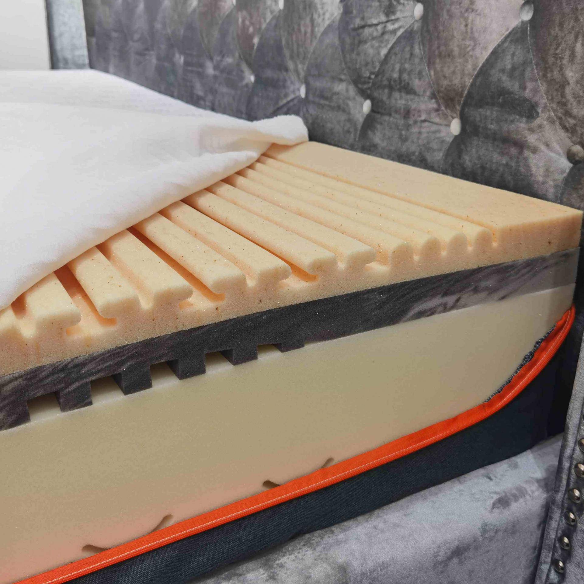 custom memory foam mattress contour